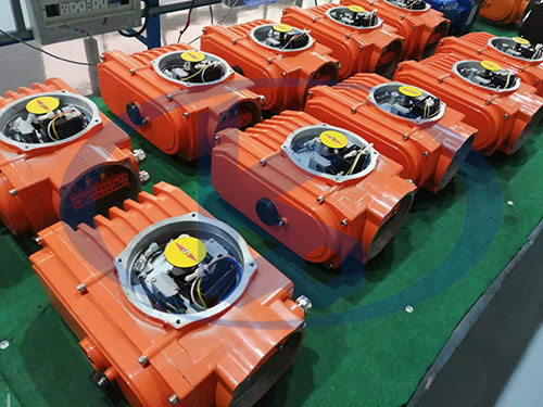 SQ精小型電動(dòng)執(zhí)行器生產(chǎn)完成