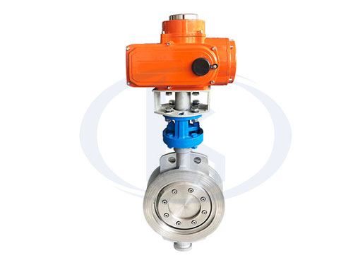 電動硬密封對夾蝶閥