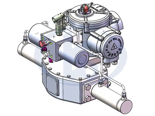 撥叉式電液執(zhí)行器