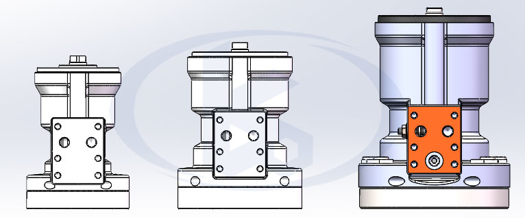 500N.M/1000 N.M /2000 N.M螺旋擺動缸