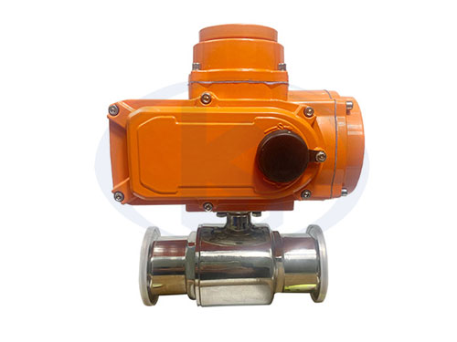 電動衛(wèi)生級卡箍球閥