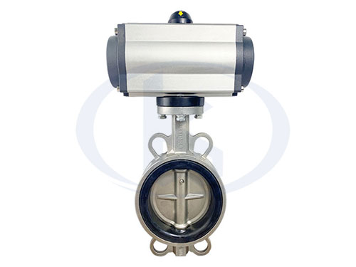 氣動(dòng)中線蝶閥