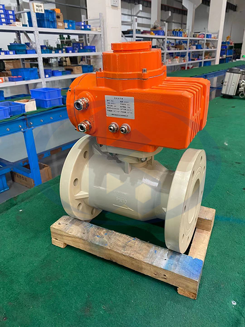 電動PPH球閥出廠前檢查